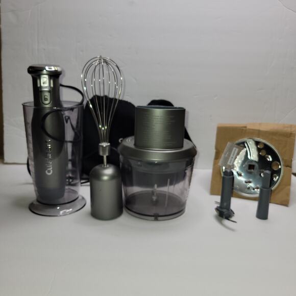 Cuisinart Smart Stick Variable Speed Hand Food Processor Whisk HB-400PC Read - Picture 1 of 12